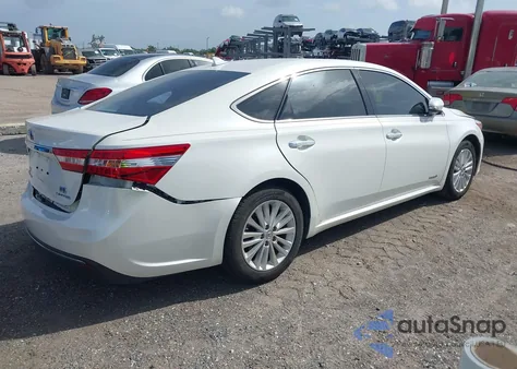 2015 Toyota Avalon Hybrid Limited from USA, damaged, VIN 4T1BD1EB5FU041914